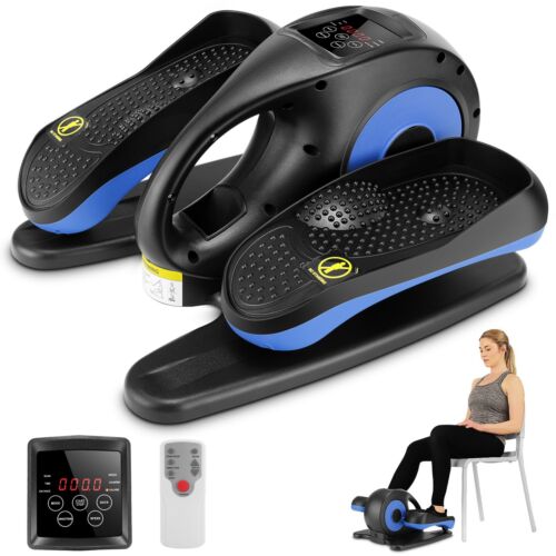 Electric Ellipse Leg Exerciser Under Desk Elliptical Seated Foot Pedal Exerciser