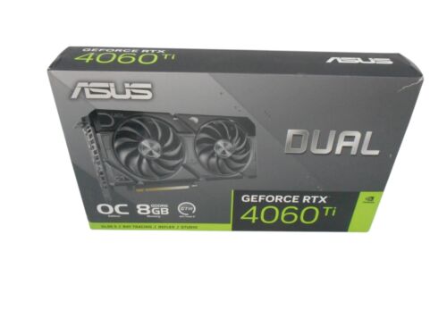 ASUS Dual GeForce RTX 4060 Ti EVO 8GB – OC Edition – (DUAL-RTX4060TIO8GEVO)