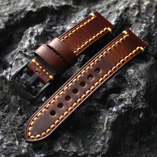 Original Leather Wristwatch Band Strap For Huawei Watch GT3/2 Watch4/3 Pro-46 mm