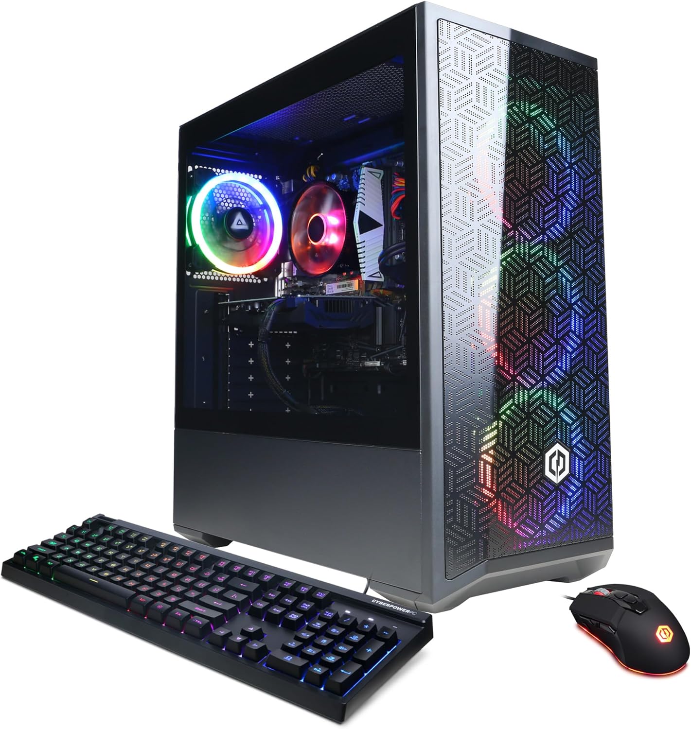 CyberPowerPC Gamer Xtreme VR Gaming PC, Intel Core i5-14400F 2.5GHz, GeForce RTX 4060 8GB, 16GB DDR5, 2TB PCIe Gen4 SSD, WiFi Ready & Windows 11 Home (GXIVR8060A20)