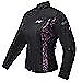 HWK Adventure/Touring Motorcycle Jacket for Women w/ CE Armour – Black/Pink XXL