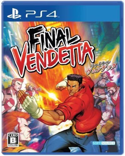 Unopened PS4 Final Vendetta Sony PlayStation 4 SoftSource Sealed Beat ‘Em Up JP