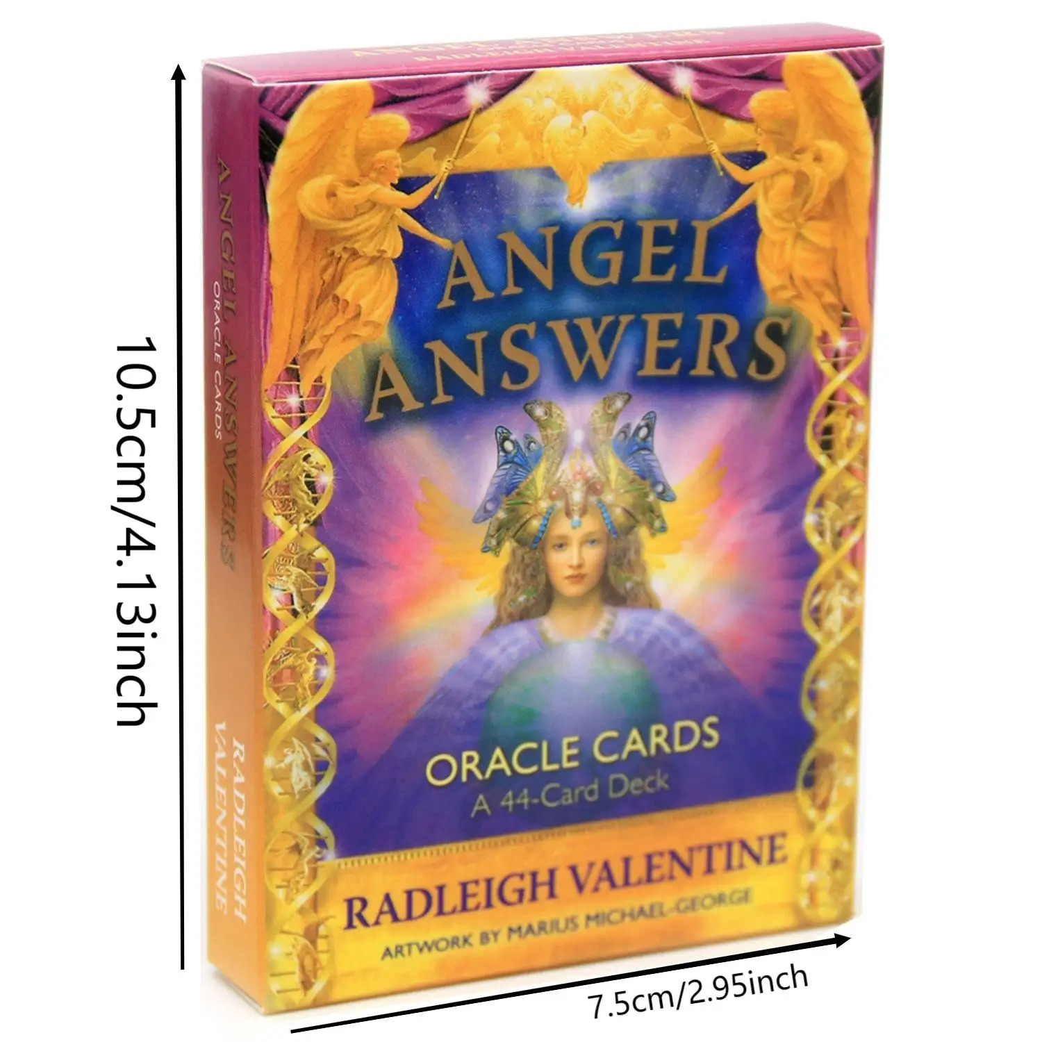 Angel Answers Oracle Cards Prophecy Divination 44 Card Deck Entertainment Party