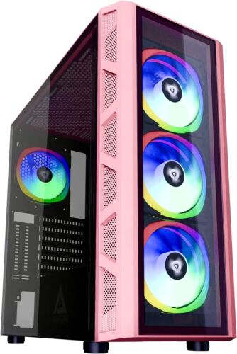 Intel Core I5 16GB RAM Nvidia GTX 1660 500GB SSD Gaming Computer 6 Core Pink RGB