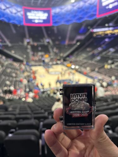 2024 Los Angeles Clippers Intuit Dome Inaugural Pin Limited 5,000 LE