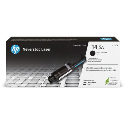 HP Inc. 143A Black Toner Reload Kit Standard Yield W1143A