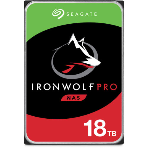 Seagate IronWolf Pro 18TB 7200RPM SATA6Gb/s 3.5″ Enterprise HDD – ST18000NT001