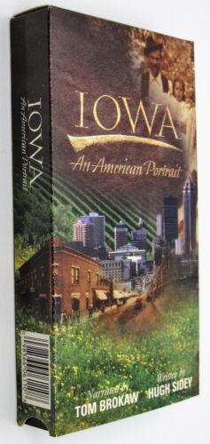 IOWA AN AMERICAN PORTRAIT VHS IPTV Iowa Public Television Documentary 1996 OOP