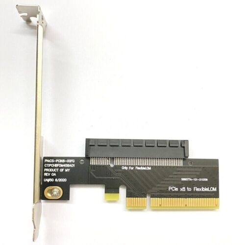 HP 10Gb 2 Port Ethernet RJ-45 530T Network Server Adapter Card PCIe 656594-001