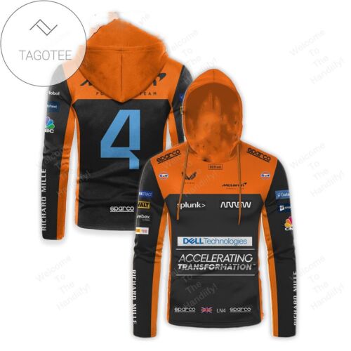 Bg Lando Norris Mclaren F1 Team Racing Dell Technologies A Better Tomorrow 3D Ho