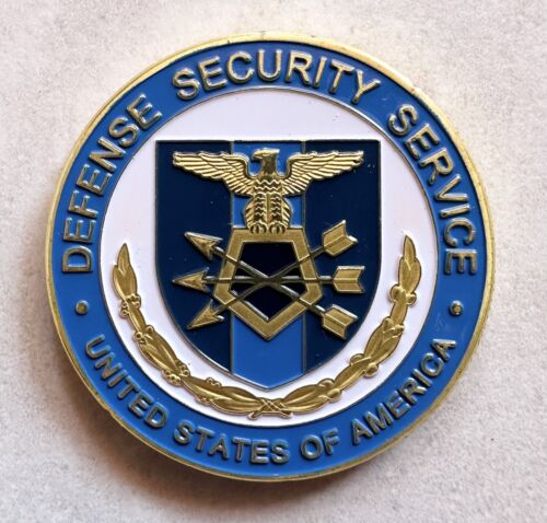 DEFENSE SECURITY SERVICE Challenge Coin