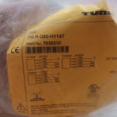 pair TURCK TN-Q80-H1147 Read Write Head Sensor 10-30VDC with cables U3-01247