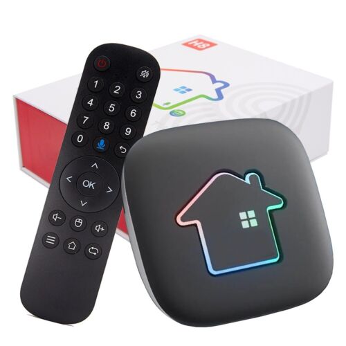 H8 Brazil TV BOX Amlogic S905X4 Android 11 OS IPTV Dual Band Wi-Fi 2G+16G Player