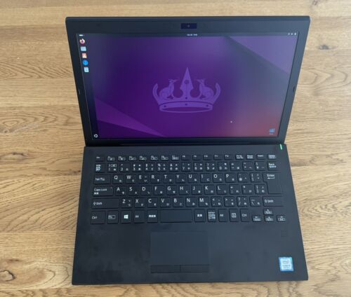 Vaio Pro PG VJPG11C11N – English Ubuntu 24.04 OS – Core i5 7200U 8GB RAM 256GB