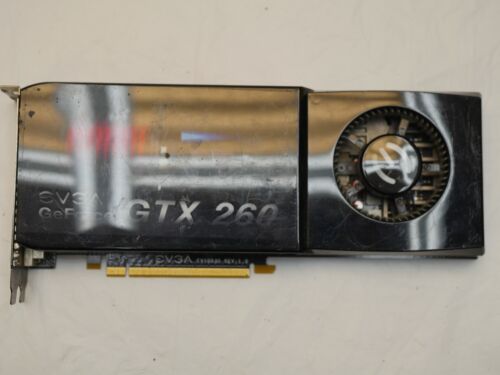 EVGA NVIDIA GeForce GTX 260 (896P31255AR) 896MB GDDR3 SDRAM PCI Express x16…