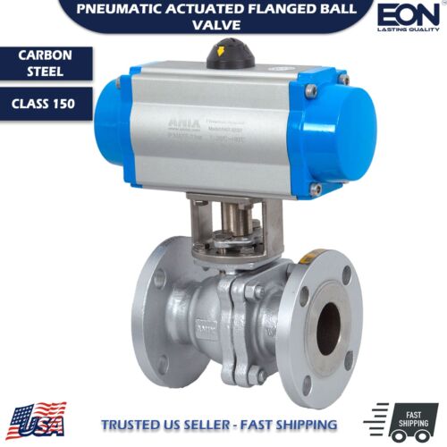 Pneumatic Ball Valve CS A216 Flanged Class 150 – Double Acting/ Spring Return