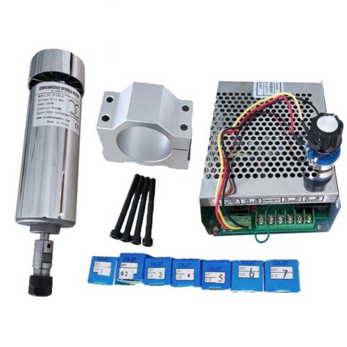 500w DC Spindle KIT ER11 CNC High Speed Spindle Motor for DIY CNC 48VDC 12000rpm