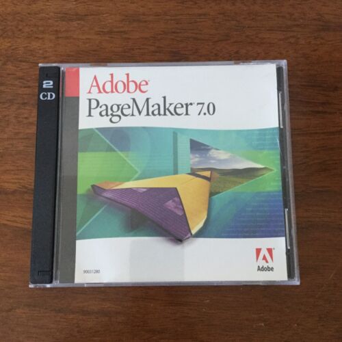 Adobe PageMaker 7.0 for Windows Full Retail Version