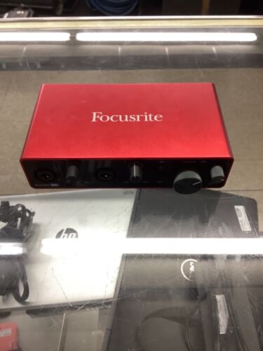 Focusrite Scarlett 4i4 3rd Generation Red 4-Channel USB2.0 Audio Interface