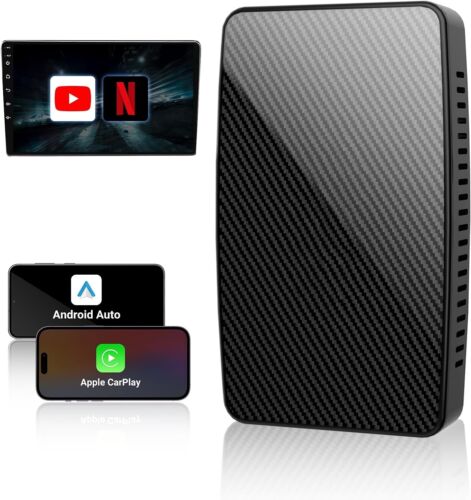 3in1 Streaming AI Magic Box W/Netflix YouTube IPTV-Android 12 for Wired carplay