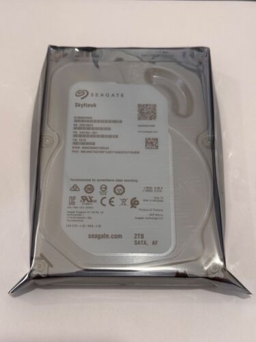 Seagate SkyHawk ST2000VX003 2TB SATA  1HH164-501 Hard Disk Drive