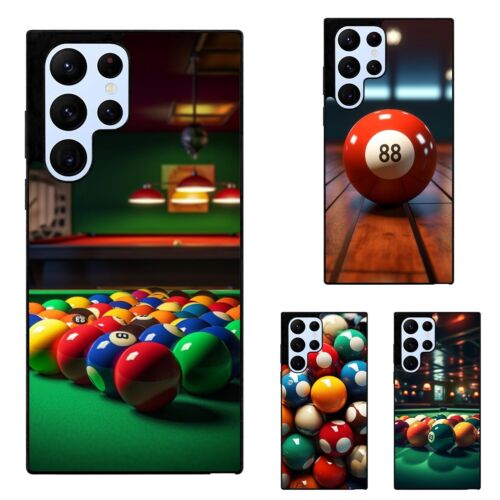 group billiards ball colorful Hard Case For Samsung S21 S22 S23 S24 FE