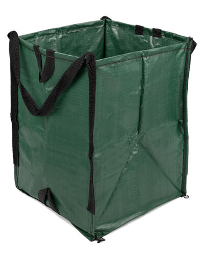 DURASACK 48 Gal. Woven Polypropylene Reusable Pop-up Lawn and Leaf Bag (1-Pack)