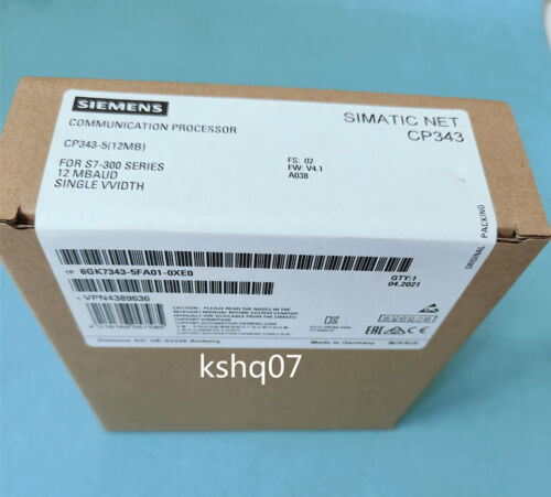 Siemens S7-300 communication processor 6GK7343-5FA01-0XE0 6GK7 343-5FA01-0XE0