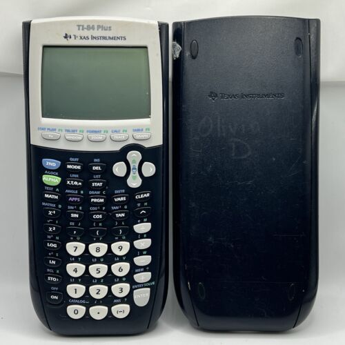 Texas Instruments TI-84 Plus Graphing Calculator TESTED WORKING