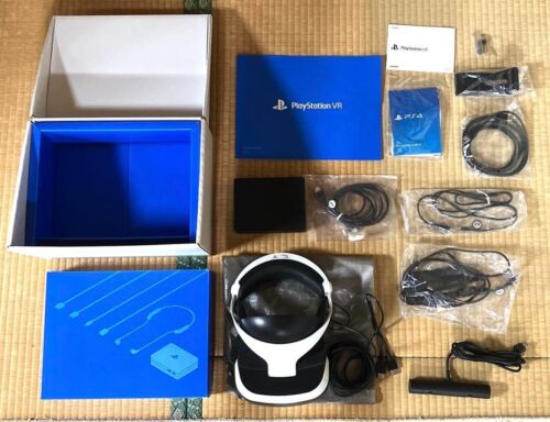 Sony PlayStation CUHJ-16001 PS VR Bundle Virtual Reality For PS4 Game Camera F/S