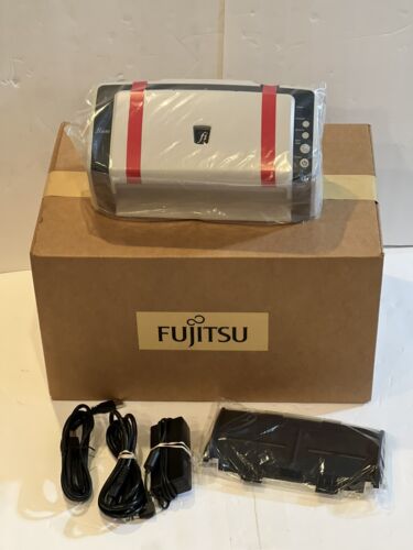 Fujitsu NEW ZERO(Full Package in Box) fi-6130Z Scanner(AC Adapter+USB+Setup DVD)