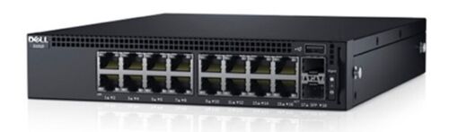 Dell X1018 X-Series Smart Managed Switches 16-Port Gigabit 2-Port SFP Switch