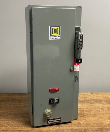 SQUARE-D SBG12 CFP1T 3P Safety Switch NEMA 0-4 Type S Starter