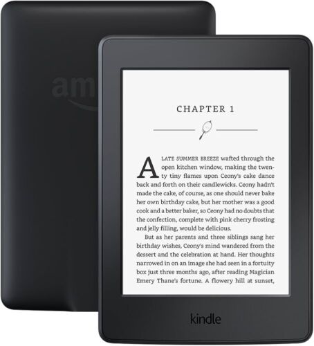 Amazon Kindle Paperwhite (7th Gen.) DP75SDI – 4GB – Wi-Fi – 6″ eReader – Black