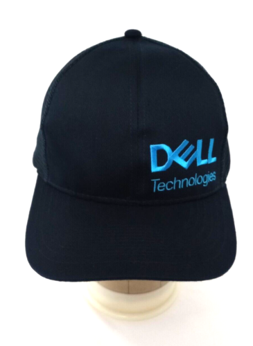 Dell Technologies Hat Cap Adjustable Mesh Back Snapback Trucker Blue Embroidered