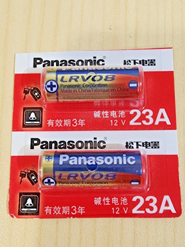 2 pack Panasonic A23 12v Alkaline Battery MN21 MN23 23AE 21/23 GP23 23A