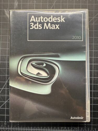 Autodesk 3ds Max 2010 Software DVD Discs Only No Codes