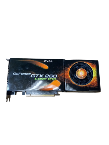 EVGA NVIDIA GeForce GTX 260 (896P31267AR) 896MB GDDR3 SDRAM PCI Express x16…