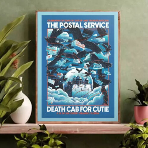 The Postal Service With Death Cab For Cutie Kia Center Orlando FL Tour April 24