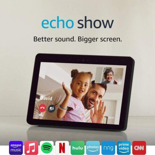 NEW Amazon Echo Show 10 (2nd Gen) – 10″ HD Alexa Smart Assistant Black Charcoal