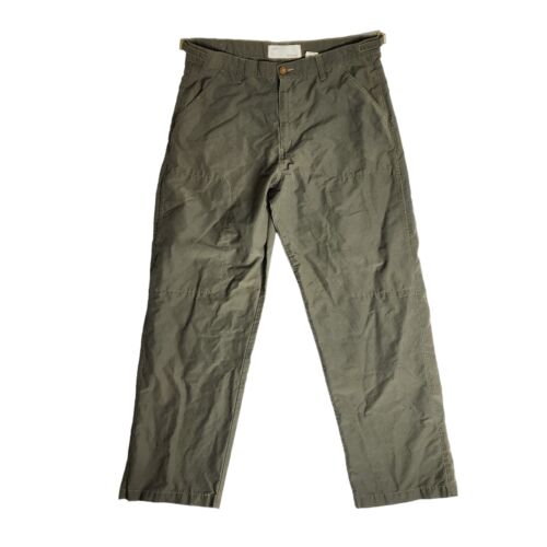 Levi’s Workday Pants Green Chino Cargo Pocket Pants Size 36 x 34 00653-5601 2002