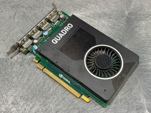 HP Nvidia Quadro M2000 4GB GDDR5 PCIe 4-Port Video Graphics Card GPU