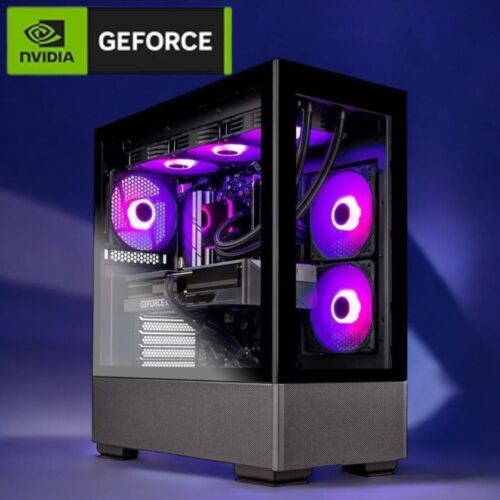 Liquid Cooled Gaming PC Desktop Computer i7 3.9GHz 16GB 1TB SSD NVIDIA RTX 3050