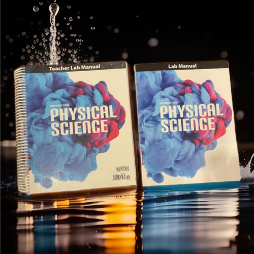 Physical Science! BJU Press! (2020, Paperback, Grade 9 – 6th Edition) Lab Manual