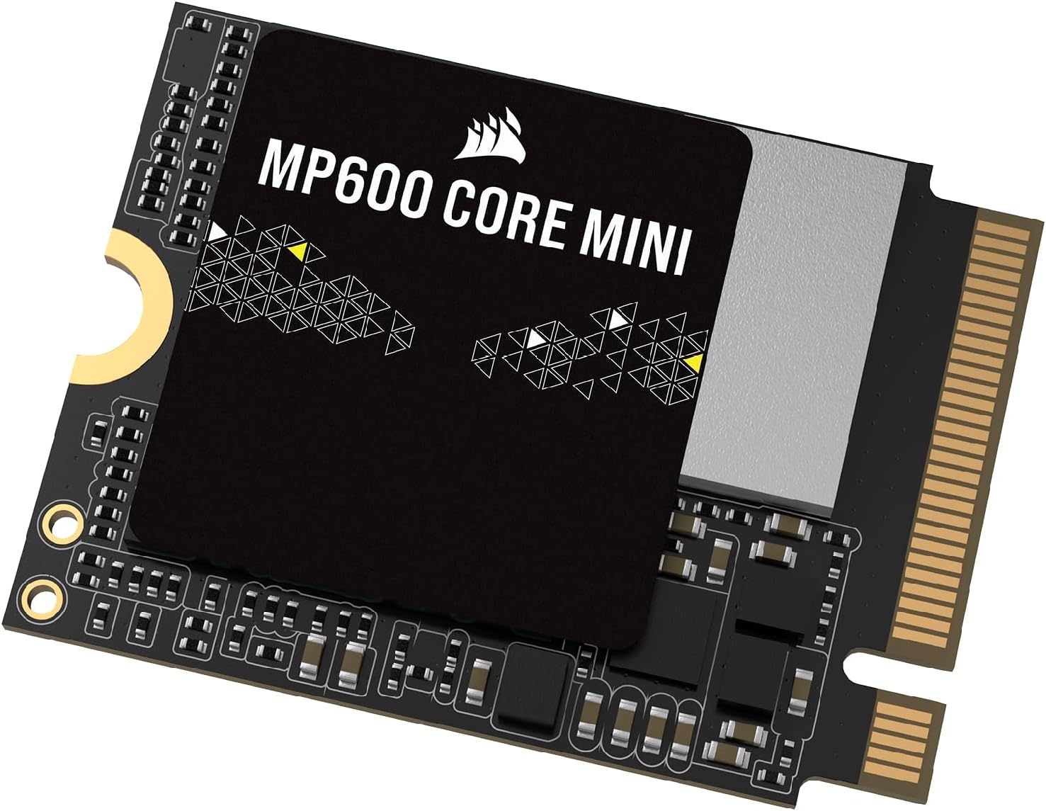 Corsair MP600 CORE Mini 1TB M.2 NVMe PCIe x4 Gen4 2 SSD – M.2 2230 – Up to 5,000MB/sec Sequential Read – High-Density QLC NAND – Great for Steam Deck, ASUS ROG Ally, Microsoft Surface Pro – Black