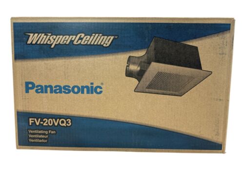 Panasonic WhisperCeiling 190 CFM Bathroom Exhaust Fan FV-20VQ3 (OB)