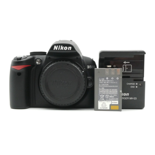 EXC+ Nikon D D3000 10.2MP Digital SLR Camera – Black (Body Only) #6