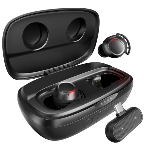 Wireless Gaming Earbuds, 20ms Low Latency Earbuds, Compatible with Quest PS5/4,