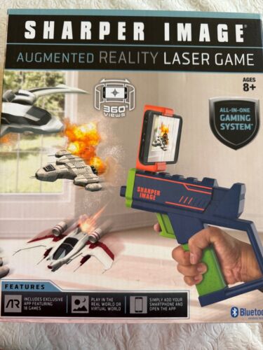 SHARPER IMAGE AUGMENTED REALITY LASER GAME ALL-IN-ONE GAMING SYSTEM FOR AGES 8+