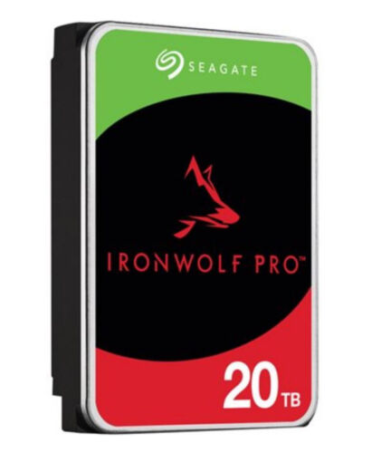 Seagate Ironwolf Pro 20TB SATA 6Gbps 7200RPM 3.5″ NAS Hard Drive ST20000NE000